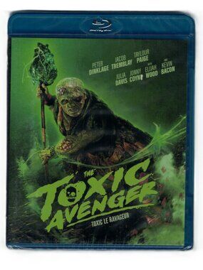 The Toxic Avenger (Blu-ray) 2025 Peter Dinklage, Kevin Bacon, Elijah Wood NEW